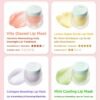 81ao9Fj0bvL._SL1500_.jpg TOCOBO Lemon Sugar Lip Mask – Korean Vegan Lip Scrub & Overnight Exfoliating Treatment for Dry, Chapped Lips – Hydrating, Plumping, Smoothing – Glazed Balm Texture, Non-Sticky, 0.68oz