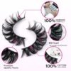81asJm4oUaL._SL1500_.jpg Focipeysa False Lashes Natural Look 14-17mm Fluffy Faux Mink Lashes D Curl Eyelashes Natural Lashes Strips Fake Lashes Pack 4 Styles Mixed Volume Eye Lashes 20 Pairs Multipack