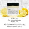 C.O. Bigelow Lemon Body Cream, Moisturizing Body Cream with Shea Butter, Kukui Nut Oil, Lemon Oil and Extracts for Dry Skin, 8 oz.