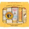 81b64QMp7vL._SL1500_.jpg Burt's Bees Gifts Ideas - Essential Everyday Beauty Set, 5 Travel Size Products - Deep Cleansing Cream, Hand Salve, Body Lotion, Foot Cream and Lip Balm