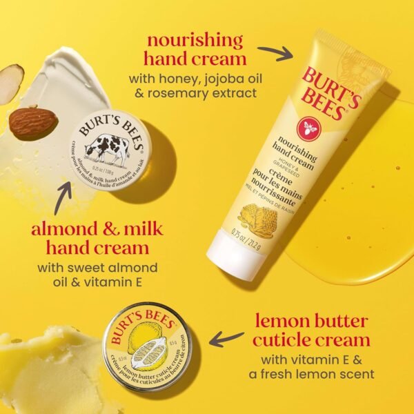 81bLtgiieuL._SL1500_.jpg Burt's Bees Gifts Ideas, Tips and Toes Kit, 6 Travel Size Products - Pomegranate Moisturizing Lip Balm, 2 Hand Creams, Foot Cream, Cuticle Cream, and Hand Salve
