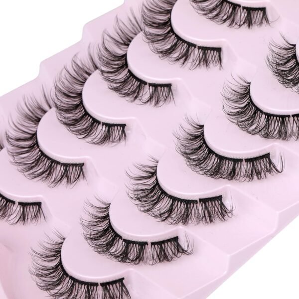 81bbz1CJAtL._SL1500_.jpg Cluster Lashes Extensions Natural Look False Eyelashes 3D Individual Lashes 15mm DIY Strip Lash Multipack