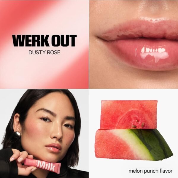 81cBsYn0luL._SL1500_.jpg Milk Makeup Balmade Electrolyte Lip Balm – Hydrating, Sheer Gloss Nourishes + Replenishes Moisture – Clean, Vegan Formula with High-Shine Finish