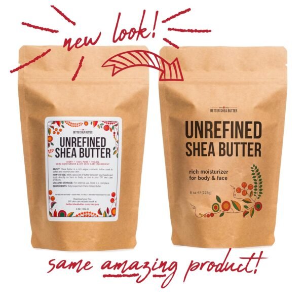 81cCG6NDlxL._SL1500_.jpg Raw Shea Butter - 100% Pure African Unrefined Shea Butter for Hair | Skin Moisturizer for Face and Body | Use for Soap Base, DIY Whipped Lotion, Lip Balm - 8 oz Block