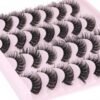 81cHvn0hvuL._SL1500_.jpg False Eyelashes Russian Strip Lashes Volume Fake Eyelashes Extension D-Curly Wispy Handmade Soft Reusable 14 Pairs Lashes Pack