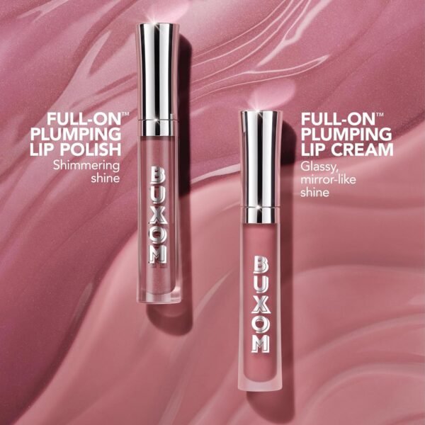 81cQVZCi1ZL._SL1500_.jpg BUXOM Full-On Plumping Lip Cream, Hydrating Lip Plumper Gloss with Peptides & Hyaluronic Acid, High-Shine Tinted Formula for Fuller, Softer Lips, Cruelty-Free