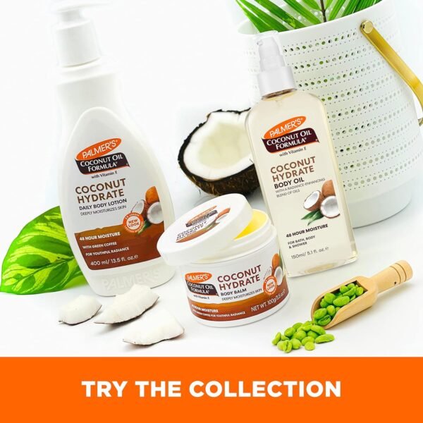 Palmer's Coconut Oil Formula Body Balm with Green Coffee Extract, 3.5 Ounce