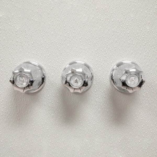 DANCO Bathtub and Shower 3-Handle Remodel/Rebuild Trim Kit for Gerber Faucets | Knob Handle | 11B-1H, 11B-1C, 11B-4D | Chrome (39617)