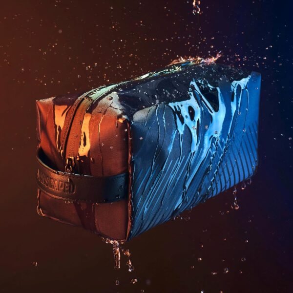 MANSCAPED® The Shed 2.0 Toiletry Bag, Premium Quality Men's Travel Bag, Stylish Organization and Hassle-Free On-The-Go Dopp Kit, Water-Resistant to Protect Your Grooming Tools & Accessories