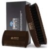 81dU6NqFp5L._SL1500_.jpg Smooth Viking Beard Brush & Comb Gift Set for Men - Natural Boar Bristle Hair Brush & Wooden Comb, Boar Brush for Facial Hair Styling, Grooming & Beard Shaping Tool, Men Hair Products - Brown