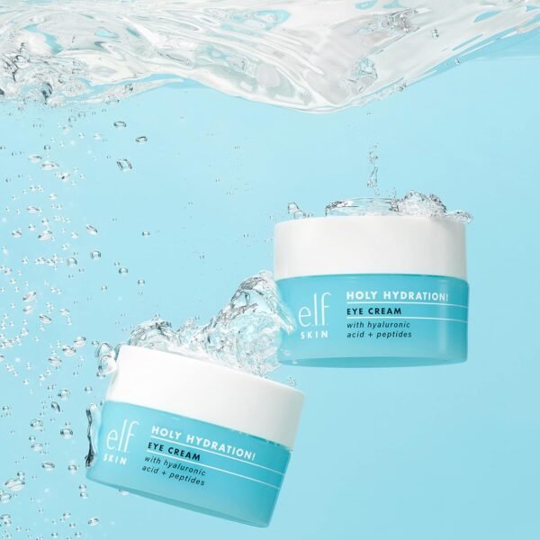 81e09bGRz0L._SL1500_.jpg e.l.f. SKIN Holy Hydration! Eye Cream, Rich Hydrating Eye Cream For Minimizing Dark Circles, Infused With Hyaluronic Acid, Vegan & Cruelty-free