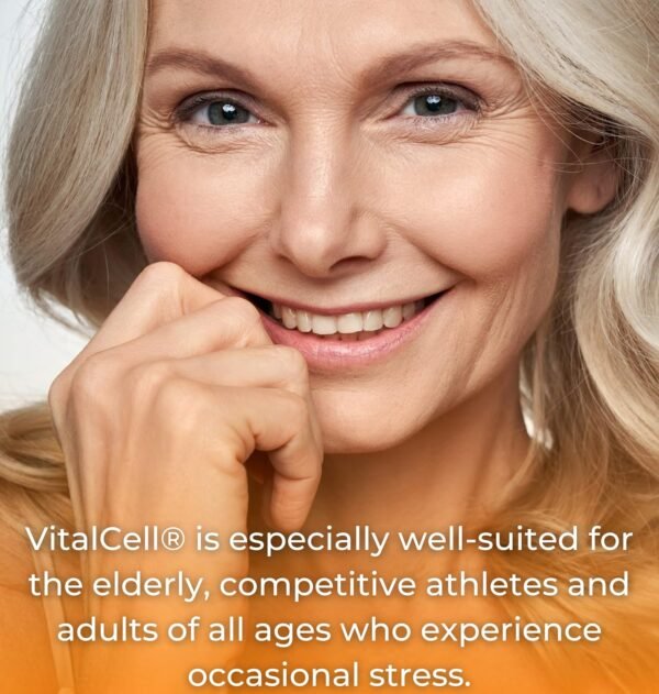 81eQJxsIEHL._AC_SL1500_.jpg Vital Cell Natural Anti-Aging Supplement for Men and Women, Supporting Circulation and Healthy Organ Function (180 Vegetarian Capsules)