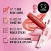 81eceBnVmuL._SL1500_.jpg Rimmel London Stay Glossy, 450 Pink About It, Lip Gloss, Non-Sticky, Color and Shine, Up To 6-Hour Wear, Precise Applicator, 0.18oz