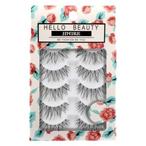 81eyt2uJsTL._SL1500_.jpg JIMIRE False Eyelashes Multipack False Eyelashes Glam 614 False Lashes