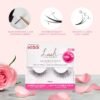 81f5QW1nYaL._SL1500_.jpg KISS Lash Couture LuXtensions Collection False Eyelashes, Flat Lash Technology, Super Slim Lash Band, Real Lash Extension Fibers, Reusable, Style ‘Royal Silk’, 10mm,1 Pair Strip Lashes