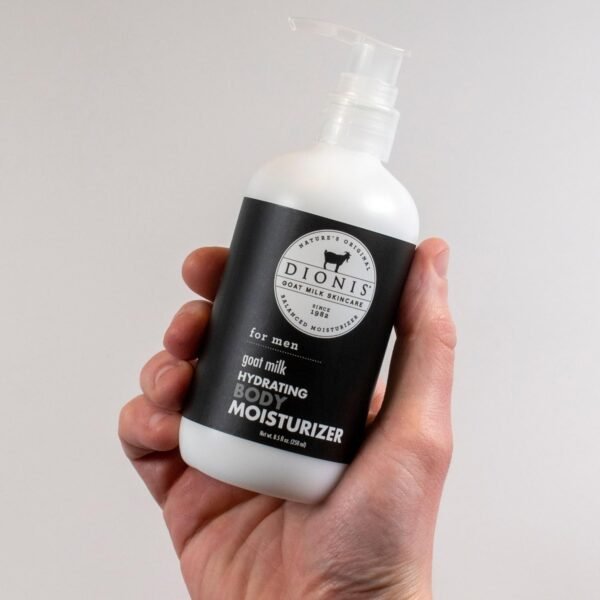 Dionis Goat Milk Hydrating Skincare Cream, Rich & Creamy Daily Moisturizing For Men Body Lotion For Dry Skin, Made in the USA, Cruelty-Free & Paraben-Free, 8.5 oz Bottle