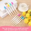 81fIjWufrGL._SL1500_.jpg Soft Double-Side Lips Brush, 10Pcs Silicone Face Scrubber, Lip Scrub Brushes, Nose Clean Scrubber, Blackhead Removal Brushes, Gentle Exfoliating Tool for Lips Care Beauty (5 colors)
