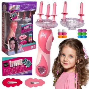 81g0eLL4OjL._SL1500_.jpg Automatic Hair Braider Machine for Girls, Electric Hair Twister Styling Tool with DIY Accessories, Easy Braiding Kit, Gift for Teen Girls