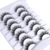 81g6NY1Z3iL._SL1500_.jpg False Eyelashes Cat Eye Lashes Faux Mink Lashes Natural Look Fluffy Wispy Lashes That Look Like Extensions Pestañas Postizas D Curl Lash Strips Short Fox Eye Lashes 7 Pairs Pack