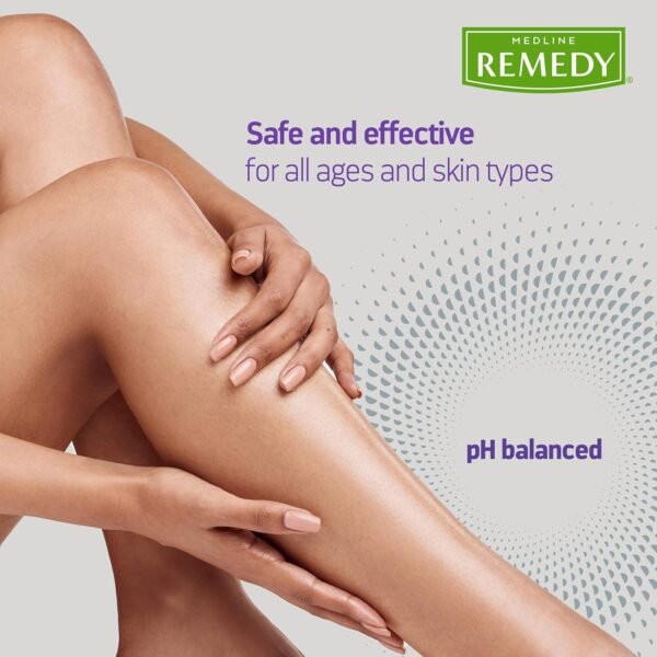 Medline Remedy Specialized Skin Cream, Fragrance-Free (16 oz), 1.5% Dimethicone, Nourishing Moisturizer for Dry Skin, Sulfate-Free, Paraben-free, Hypoallergenic Body Cream, Daily Lotion for Dry Skin