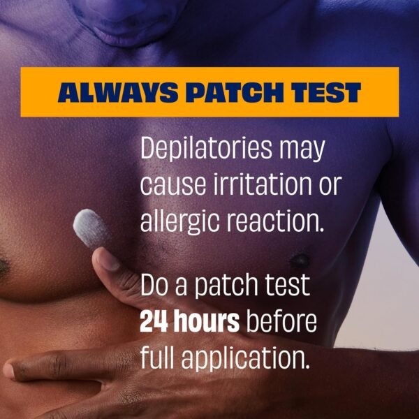 Nair Men Body Cream Hair Remover, Body Hair Removal Cream, 12 oz