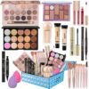 Makeup Kit for Women Full Kit Makeup Kits for Teens Teenager Makeup Gift Set for Teens Women Eyeshadow FoundationTeen Makeup Kit Makeup Sets