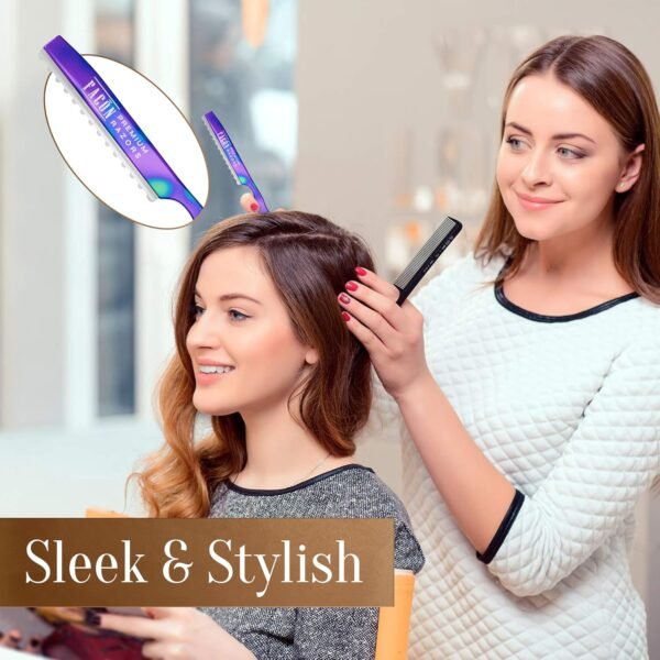 81hGbX9lhCL._SL1500_.jpg Facón Hair Razors for Cutting Hair - Professional Hair Styling Razor Kit with 11 Replacement Blades, Stainless Steel Hair Cutting Tool for Salon & Home, Premium Hair Thinning Texturizing Faether Razor