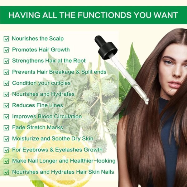 81hUM4ll3uL._SL1500_.jpg Jamaican Black Castor 100% Pure Castor Oil Cold Pressed Unrefined Glass Bottle, Castor Oil for Face Hair Growth Eyelashes Eyebrow Growth Serum Hair Treatment Oils Castor oul 2FLOZ