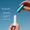 81hckHZMTlL._SL1500_.jpg COOLA Organic Liplux Lip Balm and Sunscreen with SPF 30, Dermatologist Tested Lip Care for Daily Protection, Vegan and Gluten Free, 0.15 Oz