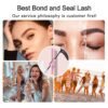 Eyelashes Glue Eyelash Bond and Seal Super Strong Hold Cluster Lash Adhesive Latex Free Waterproof Cluster Lash Glue for Eyelash Extension