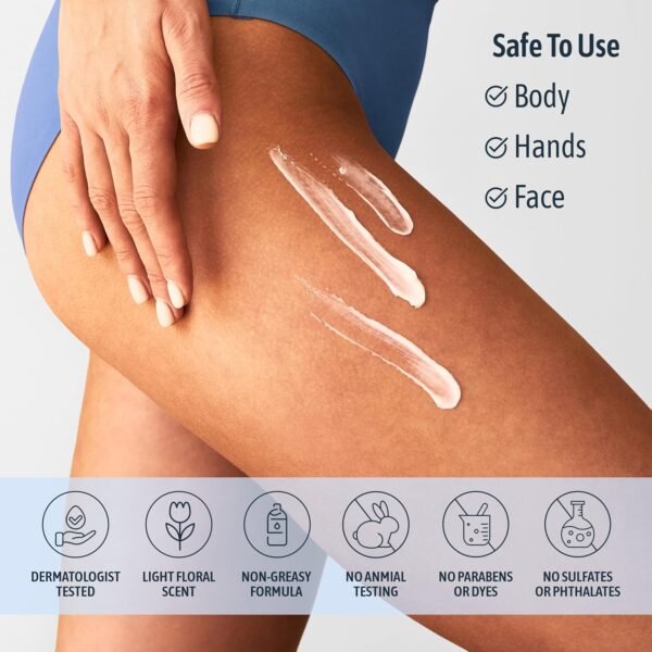 NATURE WELL Clinical Rejuvenate & Tone Retinol Intense Moisture Cream for Face, Body, & Hands, Anti-Aging, Targets Discoloration, Wrinkles, Sun Damage, Crepey, & Sagging Skin, 16 Oz