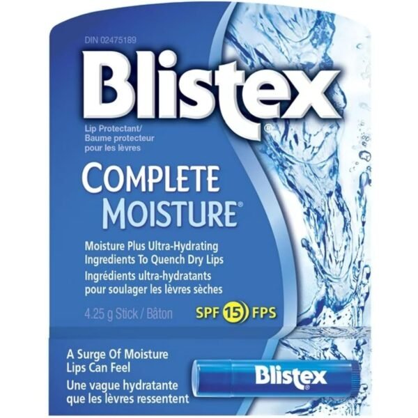 81i7bQjmVNL._SL1500_.jpg Blistex Complete Moisture Lip Protectant 0.15 oz (Pack of 6)