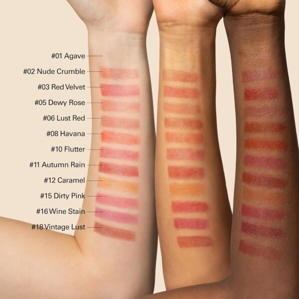 81ihREIzKL._SL1500_.jpg Melixir Vegan Lip Butter #05 Dewy Rose(Tinted) (+14 more colors), Easter Basket Stuffers, Bee Free, Petrolatum Free, Deep Nourishing Plant-Based Vegan Chapstick, Lip Balm for Dry, Cracked and Chapped Lips, Moisturizing Lip Care Spring Gift