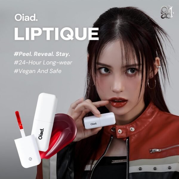 81il1TqTxVL._SL1500_.jpg Liptique Korean Lip Stain Peel Off - 24 Hour Long Lasting Lip Tattoo, Waterproof & Transfer Proof, Nourishing & Hydrating Lip Tint for Women, Instant Plumping Lip Tints Peel Off (001 ROUGHER)