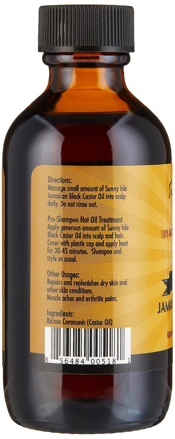 Sunny Isle Jamaican Black Castor Oil 2oz