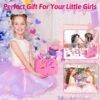 Kids Makeup Kit for Girl - Kids Washable Makeup Girls Toys with Cosmetic Case, Real Girl Makeup Sets for Kid Children Christmas Birthday Gifts Toys for 3 4 5 6 7 8-12 Year Old Girls