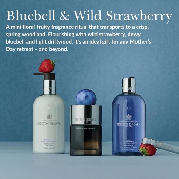 Molton Brown Bluebell & Wild Strawberry Bath & Shower Gel 10 fl. oz.
