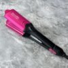 81jd0WnwcjL._AC_SL1500_.jpg Terviiix Crimper Hair Iron with 4 Interchangeable Plates, Keratin & Argan Oil Infused Hair Crimper for Women, Volumizing Crimping Iron for Thin Fine Hair, 5 Heat Settings & 60 Mins Auto Off, Pink