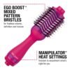 81jpZpckS6L._SL1500_.jpg Bed Head One Step Volumizer and Hair Dryer | Dry, Straighten, Texture, Style in One Step (Pink)