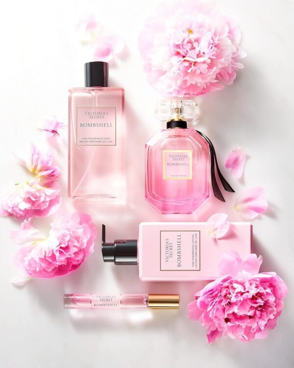 81kPWFHBF4L._SL1500_.jpg Victoria's Secret Bombshell Fragrance Body Lotion, Notes of Purple Passion Fruit, Shangri-La Peony & Vanilla Orchid (8.4 oz)