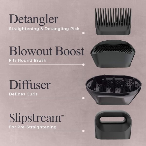 81kXbrZKajL._SL1500_.jpg Remington Pro Wet2style Hair Dryer, With Ionic & Ceramic Drying Technology, Mauve, 1875 Watts of Drying Power