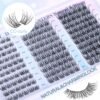81kY00jAQaL._SL1500_.jpg Lash Clusters Wispy Eyelash Clusters Natural CC-Curly Cluster Lashes zanlufly Wispy Individual Lashes 180Pcs Eyelash Extension 10 12 14MM DIY Lash Extension