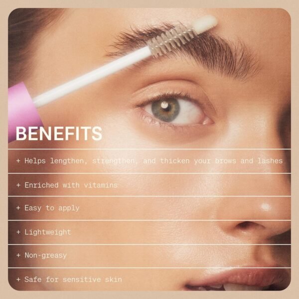 81klcH1VxrL._SL1500_.jpg The Skinny Confidential Brow Peptide Serum for Eyebrow & Eyelash Growth - Lengthen, Strengthen & Thicken Brows & Lashes for Fuller, Thicker & Healthier Results - Lightweight, Non-Greasy Formula