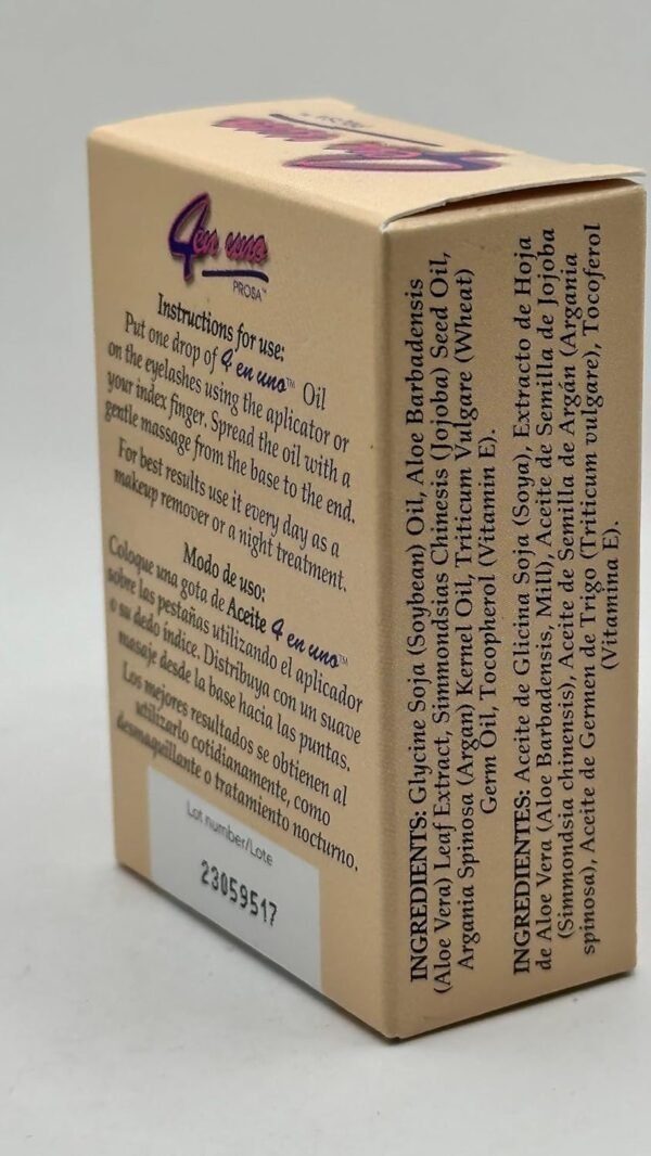 81l3tjW1KQL._SL1500_.jpg PROSA 4 en uno aceite para crecer y alargar pestanas-oil treatment to grow and lengthen eylashes