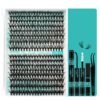 81l7t4GKAFL._SL1500_.jpg Lash Clusters Kit 320Pcs,30D 40D Eyelash Extension Kit,Lash Bond and Seal Waterproof,Lash Remover for Individual Cluster Lashes Kit,Lash Applicator Tool for DIY Lash Extension Kit(D-Mix9-16mm Kit)