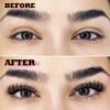 81lBgyYi4ML._SL1500_.jpg 280Pcs Wispy Individual Lashes DIY Eyelash Extensions 8-16MM D-Curly Lash Extensions Lash Clusters 80D Cluster Eyelashes DIY at Home by ALICE