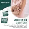 81lYConbk4L._SL1500_.jpg TreeActiv Crepey Skin Repair Treatment, 8oz, Firming Cream with Hyaluronic Acid & Shea Butter to Deeply Moisturize & Tighten Wrinkly Dry Crepe Skin, 500+ Uses