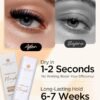 Eyelash Extension Glue, Sensitive Lash Glue for Eyelash Extensions 10 ml, Smart Drop Technology Adhesive for Classic and Volume Lashes, 0.03 ml per Drop, 1 S Dry Time, 6-7 Weeks Retention by BEYELIAN