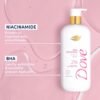 Dove Serum Body Wash Skin Replenish smooths skin with Niacinamide & BHA Serum 18.5 Fl Oz