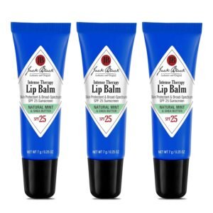 81m-mFej-jL._SL1500_.jpg Jack Black Intense Therapy Lip Balm - Jack Black Lip Balm SPF 25 Sunscreen, SPF Lip Balm for Chapped Lips, Lip Sunscreen, Lip SPF, Lip Moisturizer for Dry Lips, Lip Balm with SPF, Lip Protection